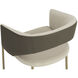 Jahara Meg Taupe / Porcini Taupe Dining Armchair
